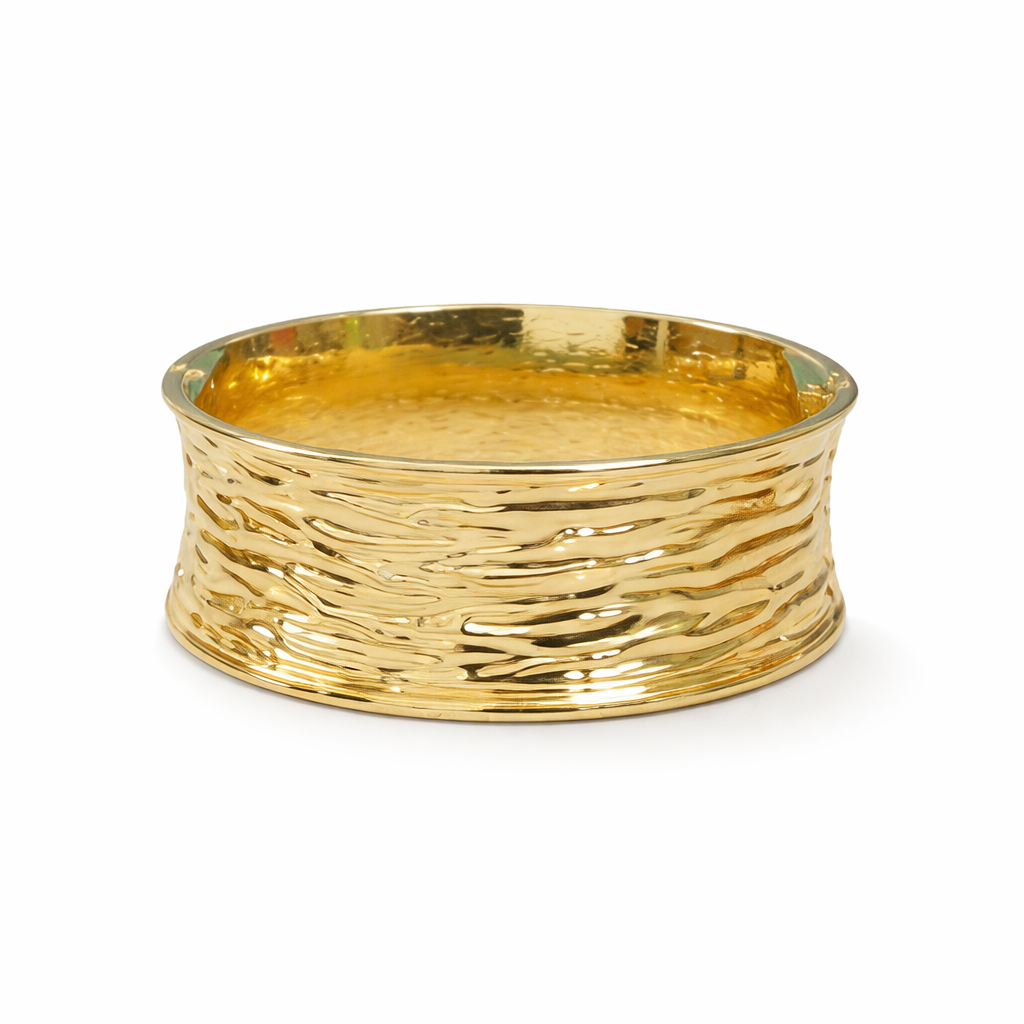Aurelia Textured Gold Cuff Bracelet