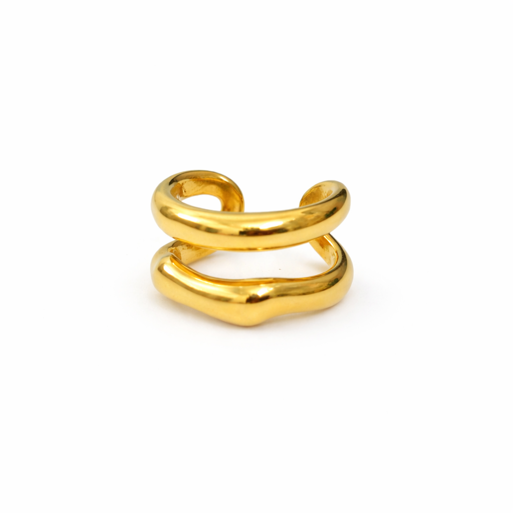 Aurelia Fluid Wrap Ring