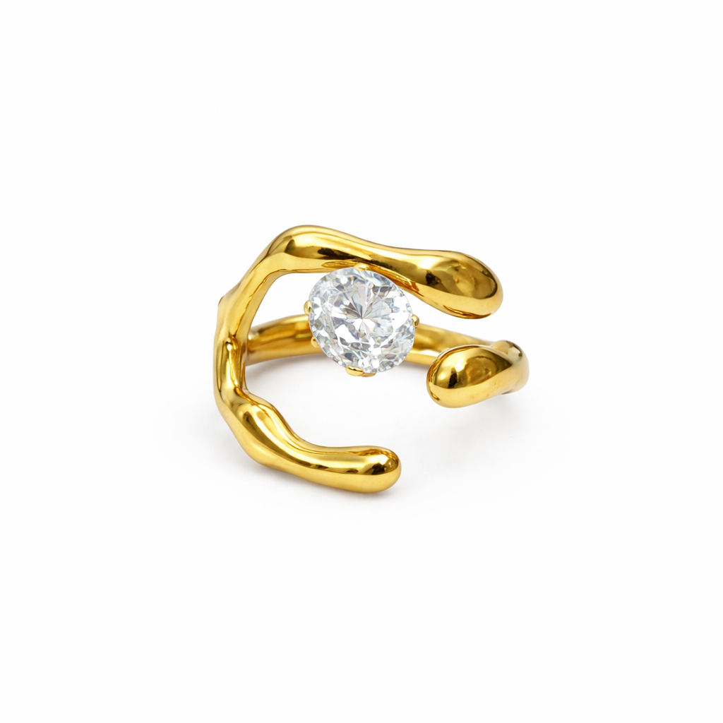 Celestia Crystal Embrace Ring
