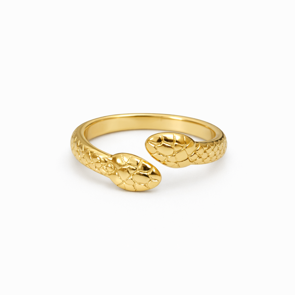 Serpentina Dual Head Ring